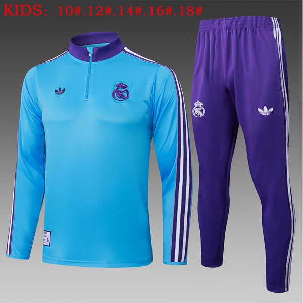 Ninos Sudadera De Training Real Madrid 2025-2026 Azul 10